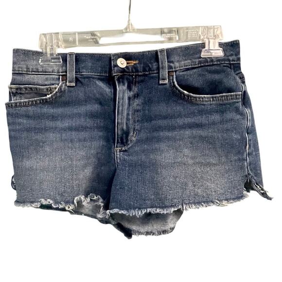 Joe's jeans Size 26 Denim Raw Edge Cut Off Jean Shorts - Picture 1 of 8